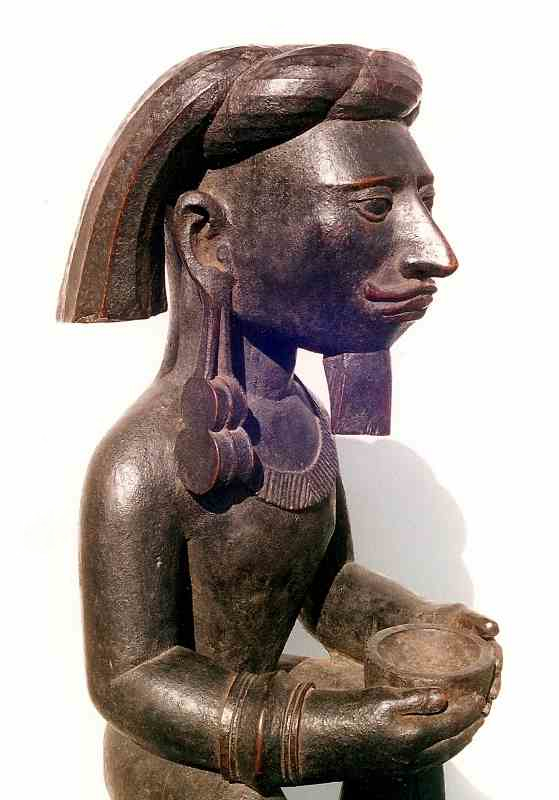 1: Wood Ancestor Figure