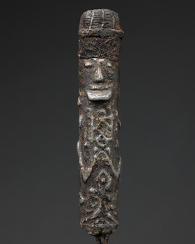 Indonesia, Borneo, Dayak, Skull, Hook